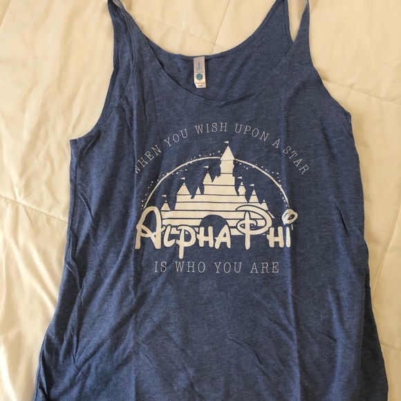 TSL Alpha Phi Disney Tank - Picture 1 of 4